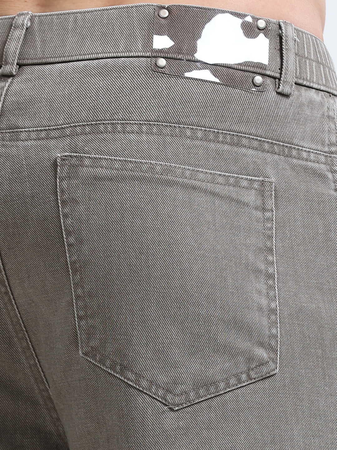 Velano Straight Fit Denim – Ash Grey