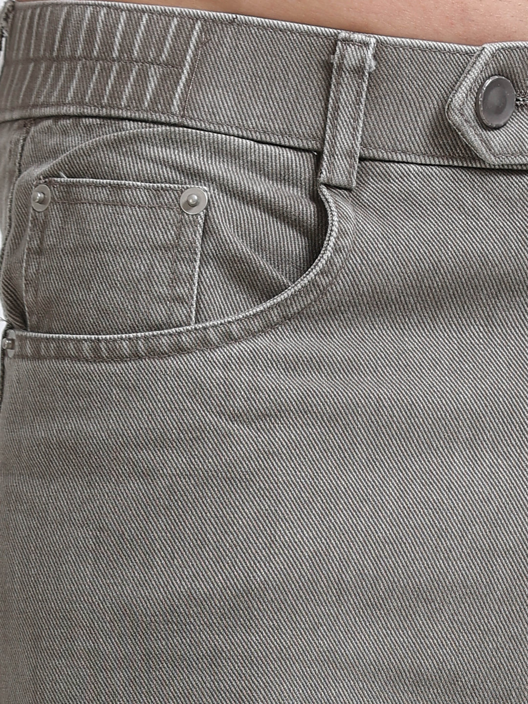 Velano Straight Fit Denim – Ash Grey
