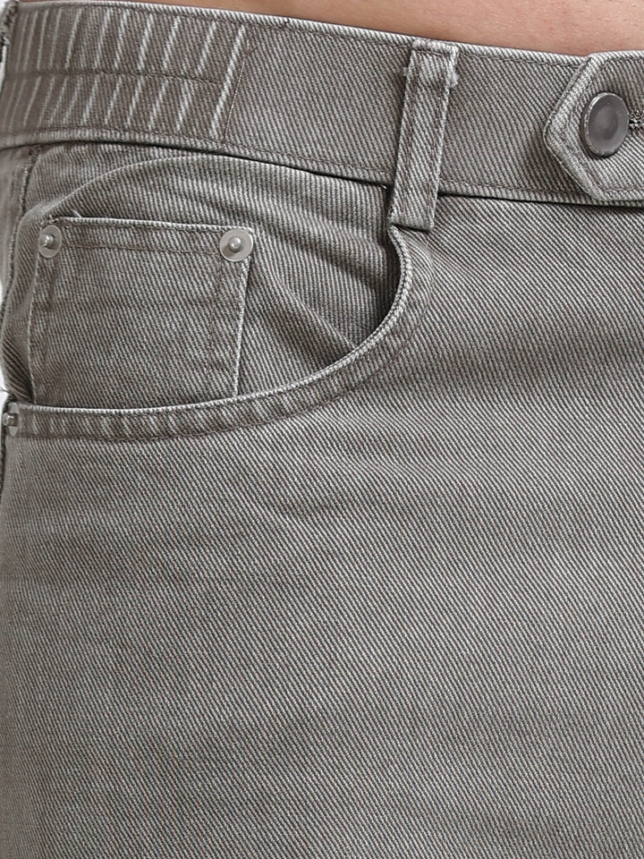 Velano Straight Fit Denim – Ash Grey