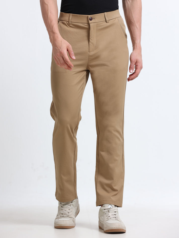 Toreno Tailored Comfort Trouser – Desert Khaki