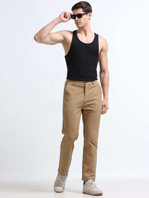 Toreno Tailored Comfort Trouser – Desert Khaki