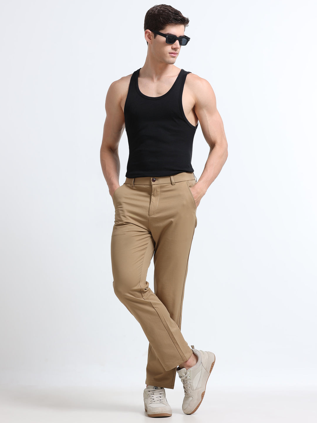 Toreno Tailored Comfort Trouser – Desert Khaki