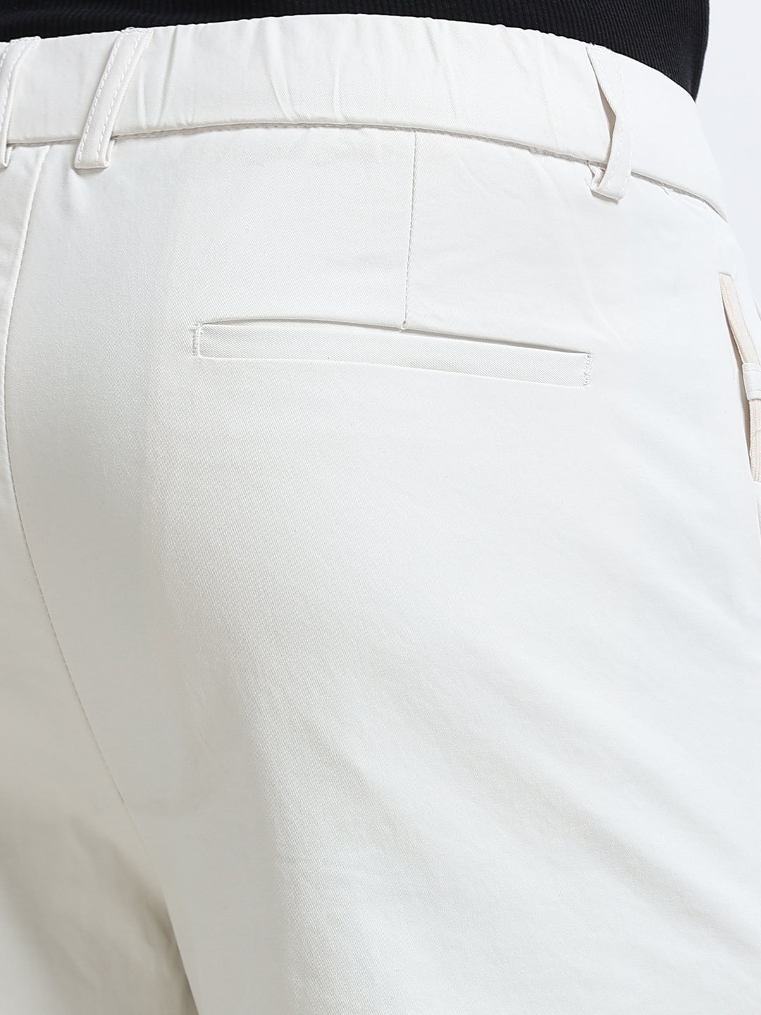 Toreno Tailored Comfort Trouser – Ivory Cream