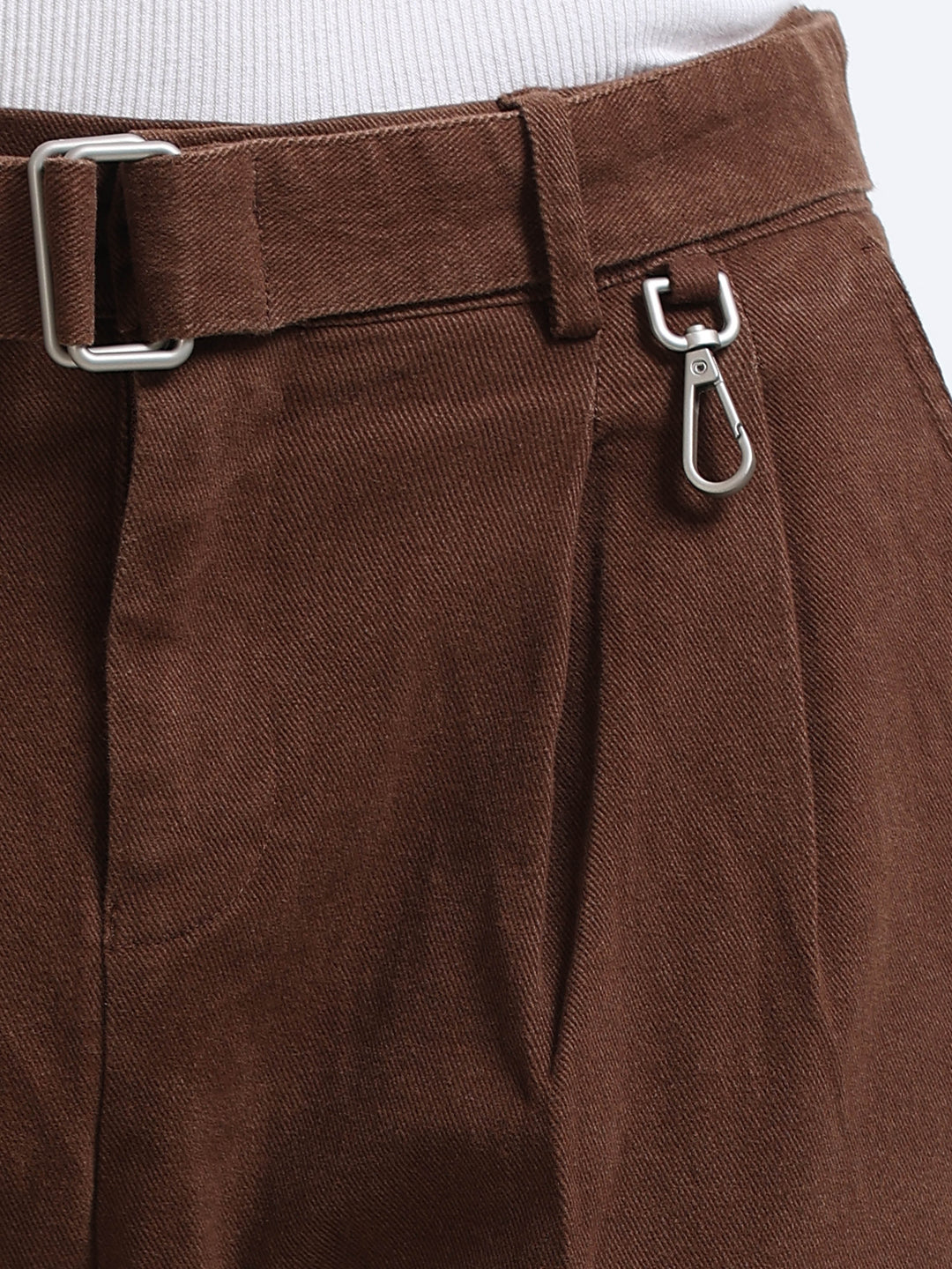 Altavio Utility Tailored Trouser – Espresso Brown