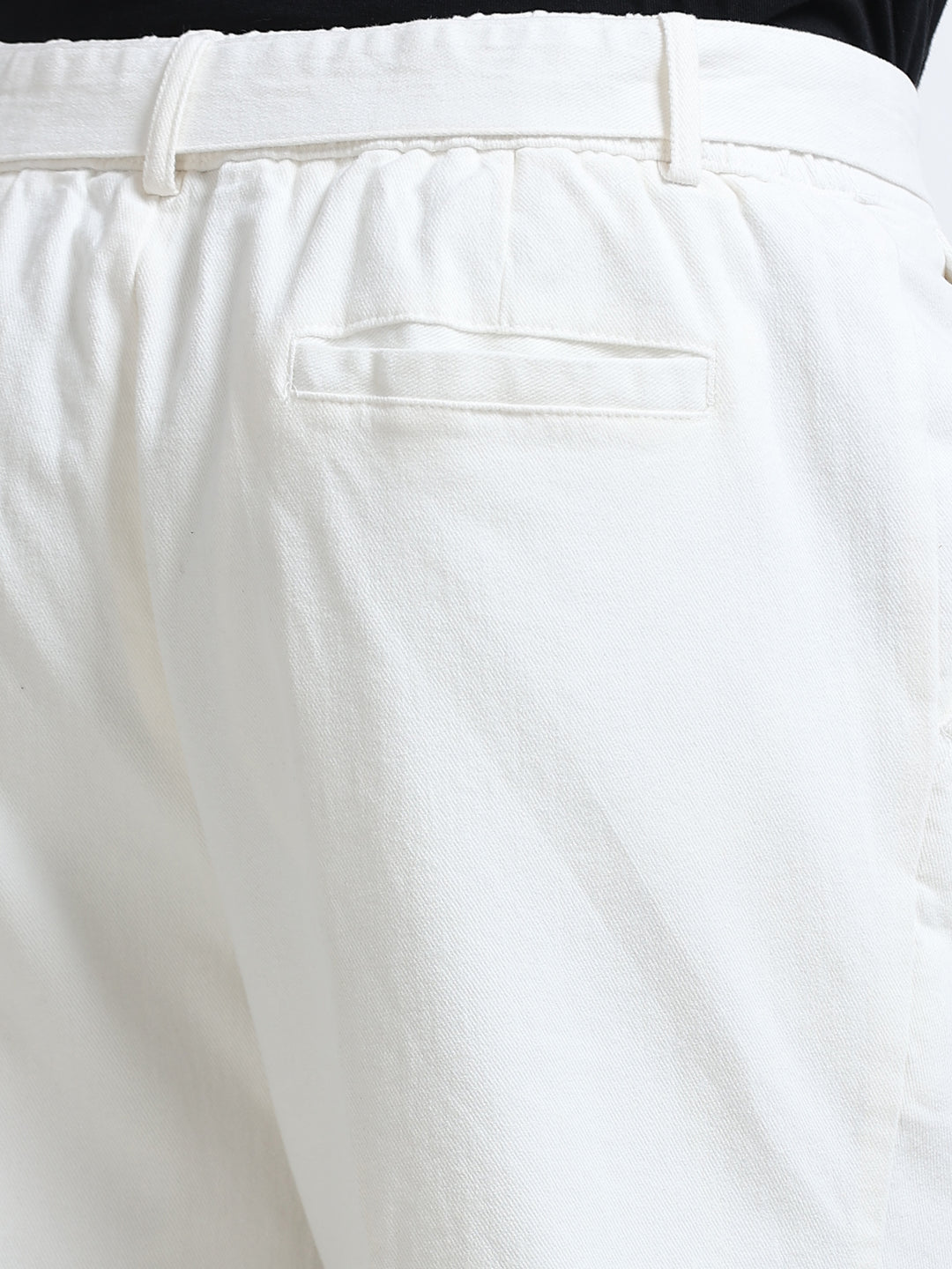 Altavio Utility Tailored Trouser – Ivory White