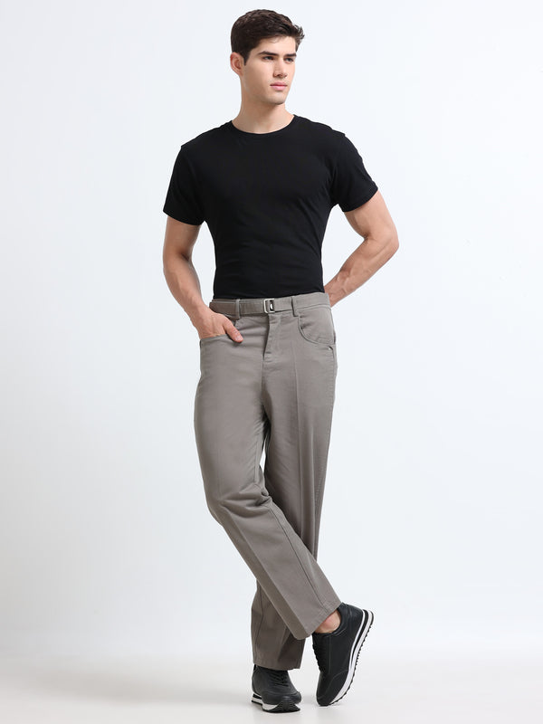 Lunaro Utility Tapered Trouser – Pearl Grey