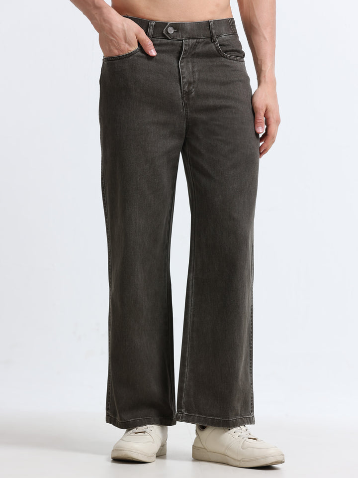 Velano Straight Fit Denim – Coffee Brown