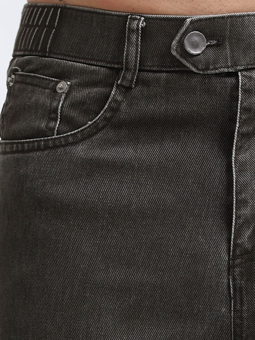Velano Straight Fit Denim – Coffee Brown