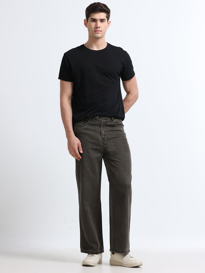 Velano Straight Fit Denim – Coffee Brown