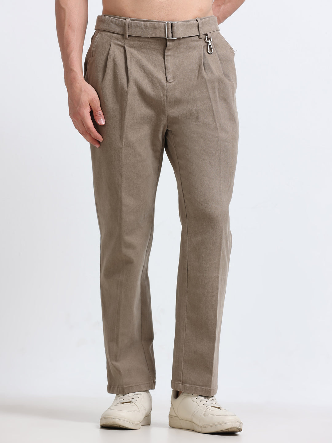 Altavio Utility Tailored Trouser – Steel Grey
