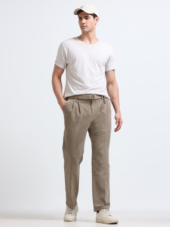 Altavio Utility Tailored Trouser – Steel Grey