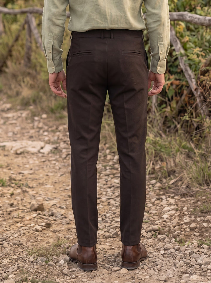 Asher Tapered Utility Trouser – Espresso
