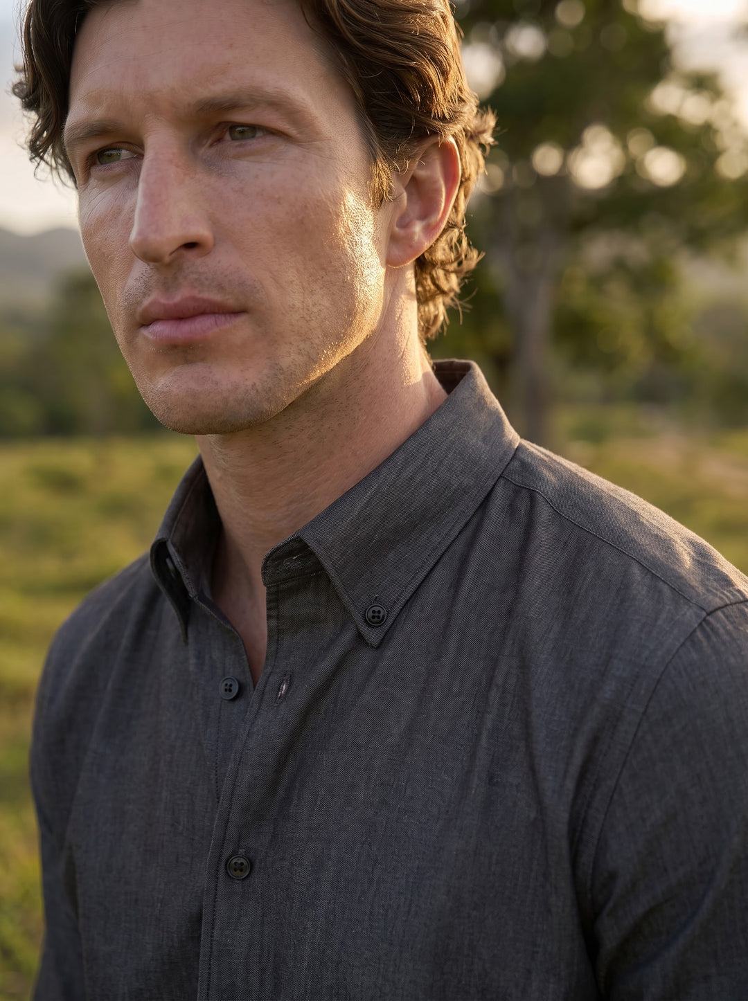 The Montaro Shirt – Charcoal