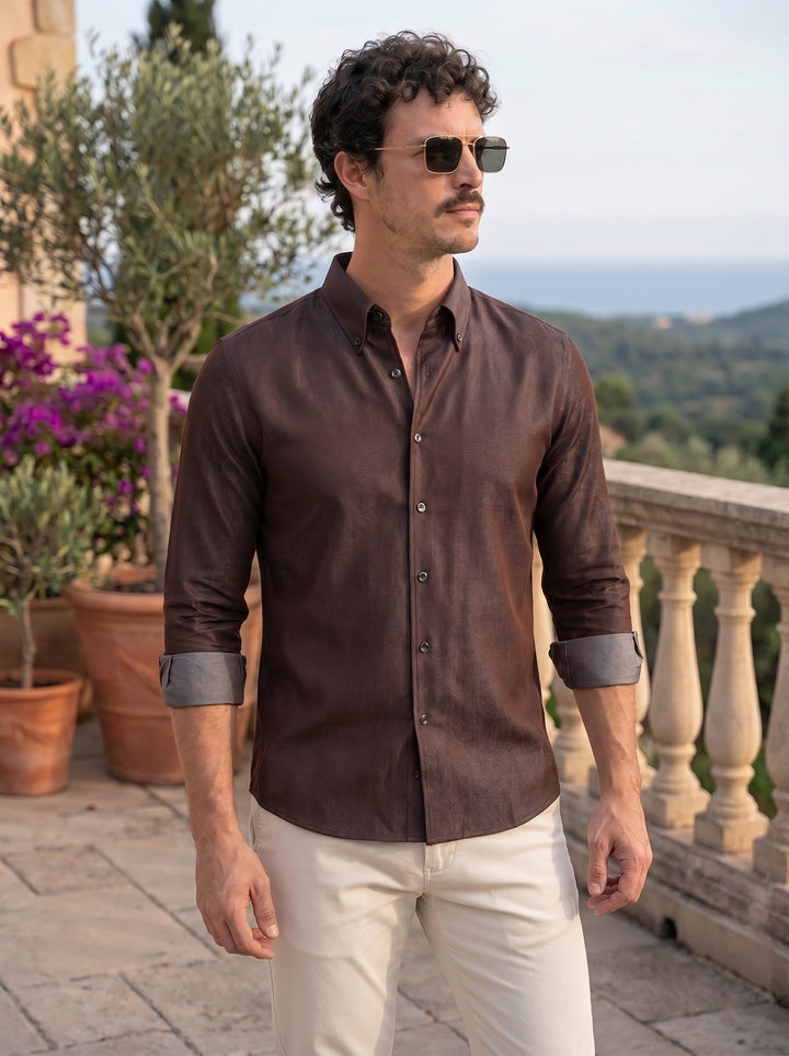 The Montaro Shirt – Cacao