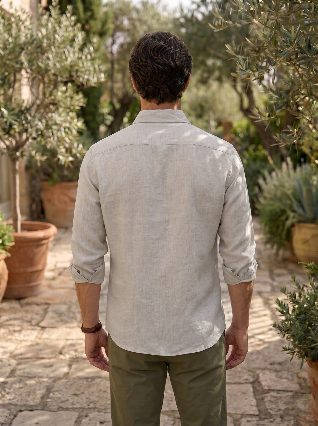 The Savoy Linen Shirt – Avorio