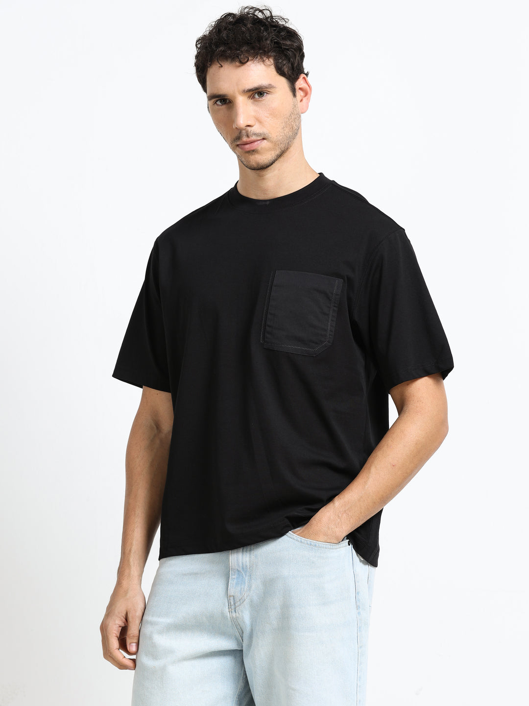 Essential Pocket Onyx Black T-Shirt