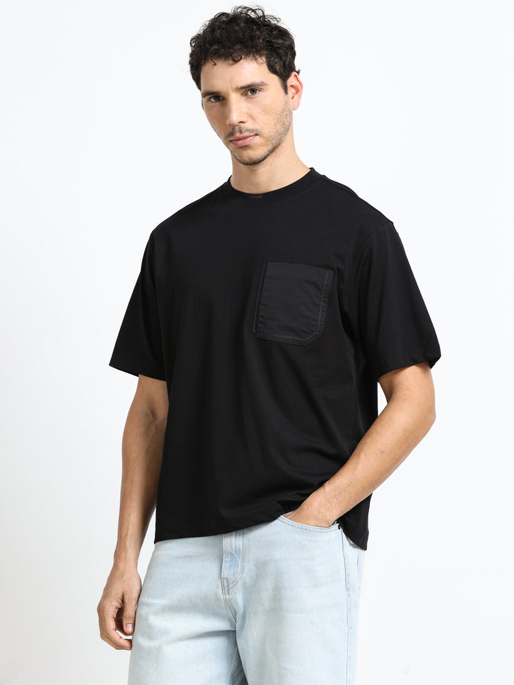 Essential Pocket Onyx Black T-Shirt