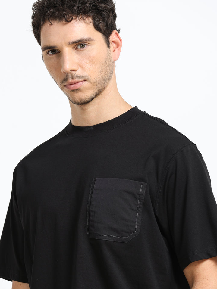 Essential Pocket Onyx Black T-Shirt