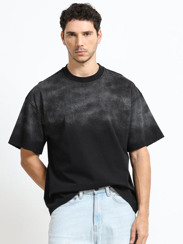 Washed Fade Black T-Shirt