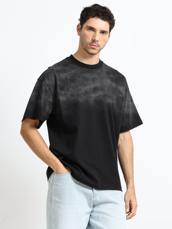 Washed Fade Black T-Shirt