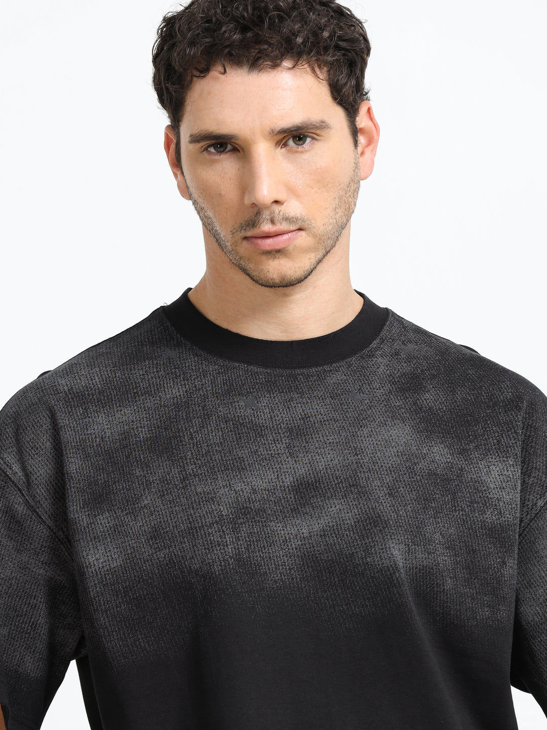 Washed Fade Black T-Shirt