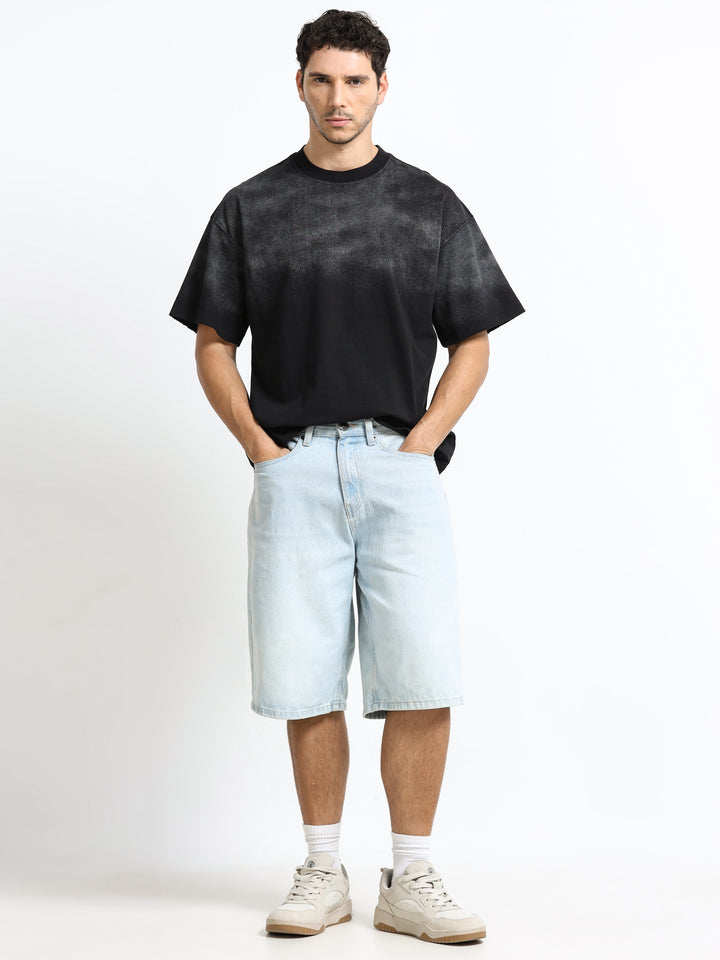 Washed Fade Black T-Shirt