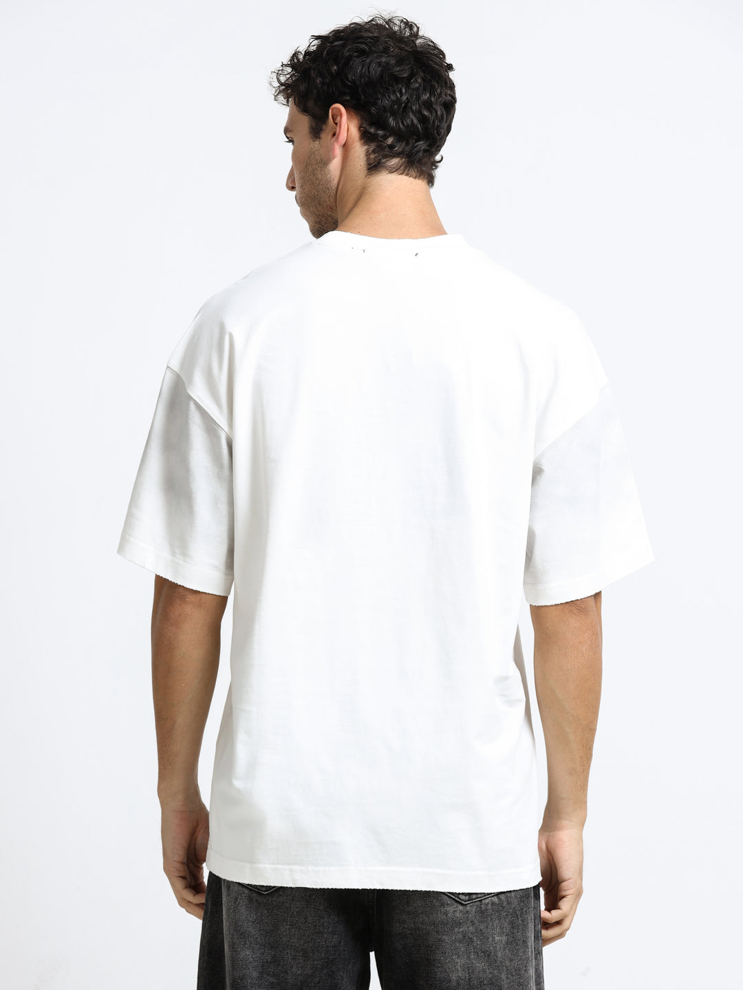 Washed Fade White T-Shirt