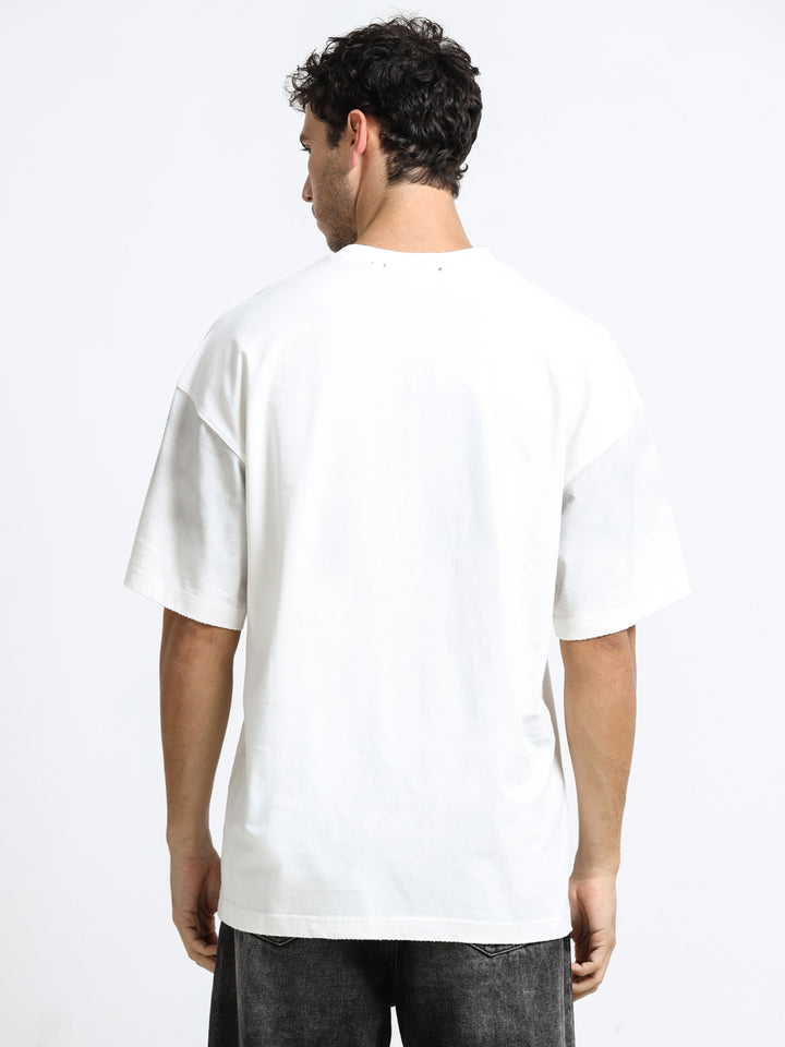 Washed Fade White T-Shirt