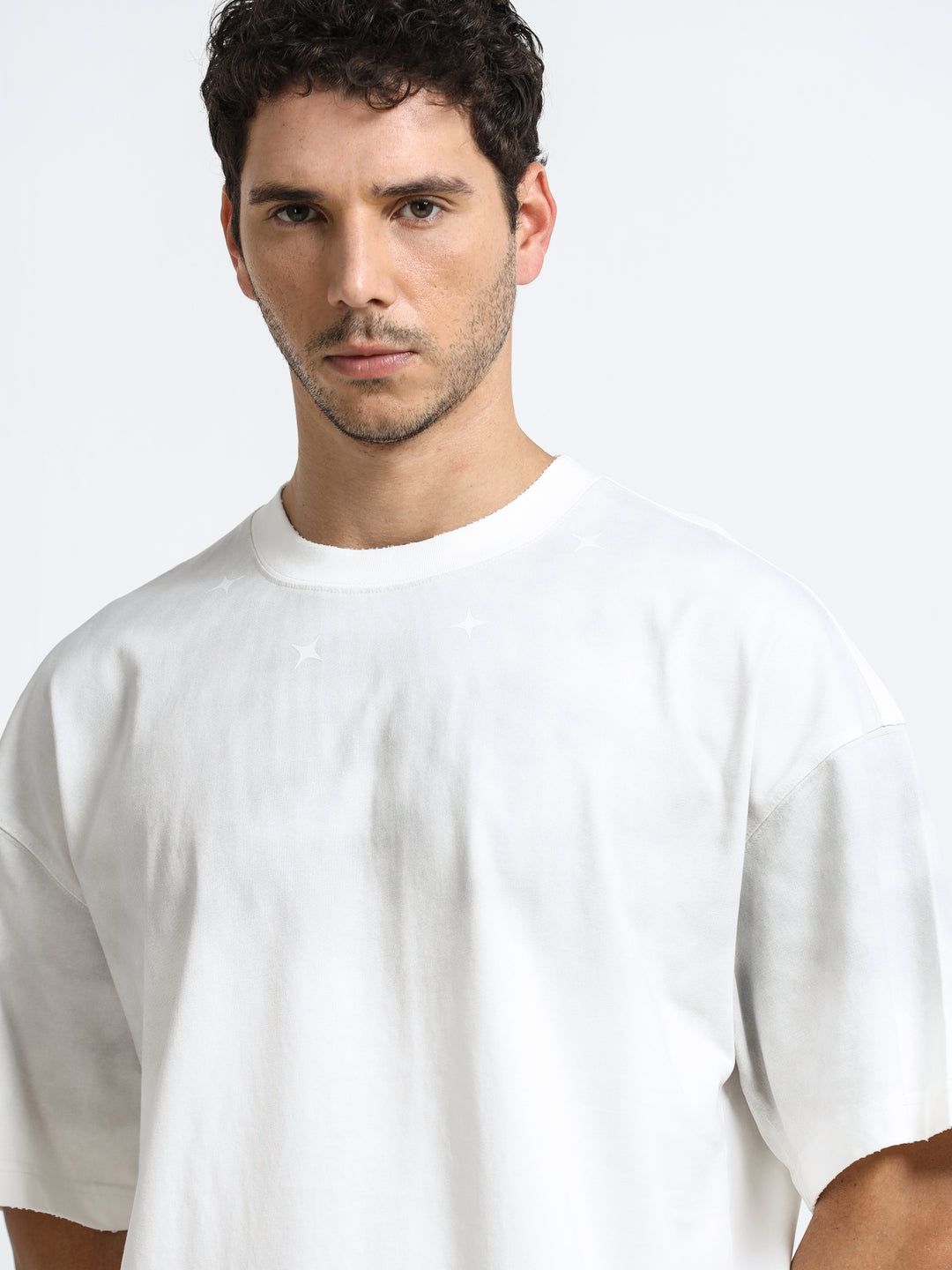 Washed Fade White T-Shirt