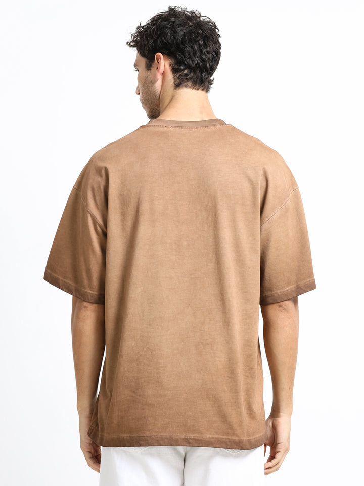 Abstract Ascension Earth Brown T-Shirt