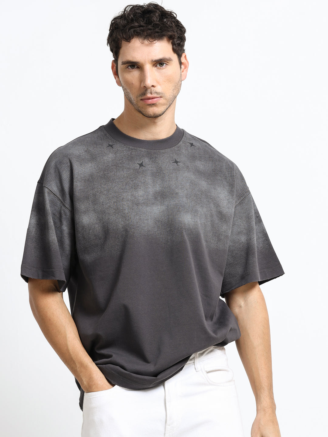 Washed Fade Charcoal T-Shirt