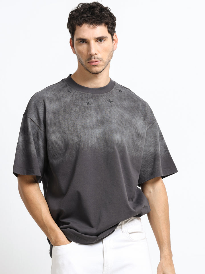 Washed Fade Charcoal T-Shirt