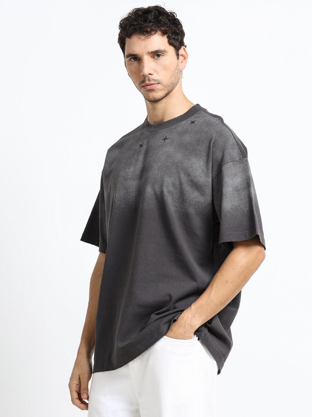 Washed Fade Charcoal T-Shirt