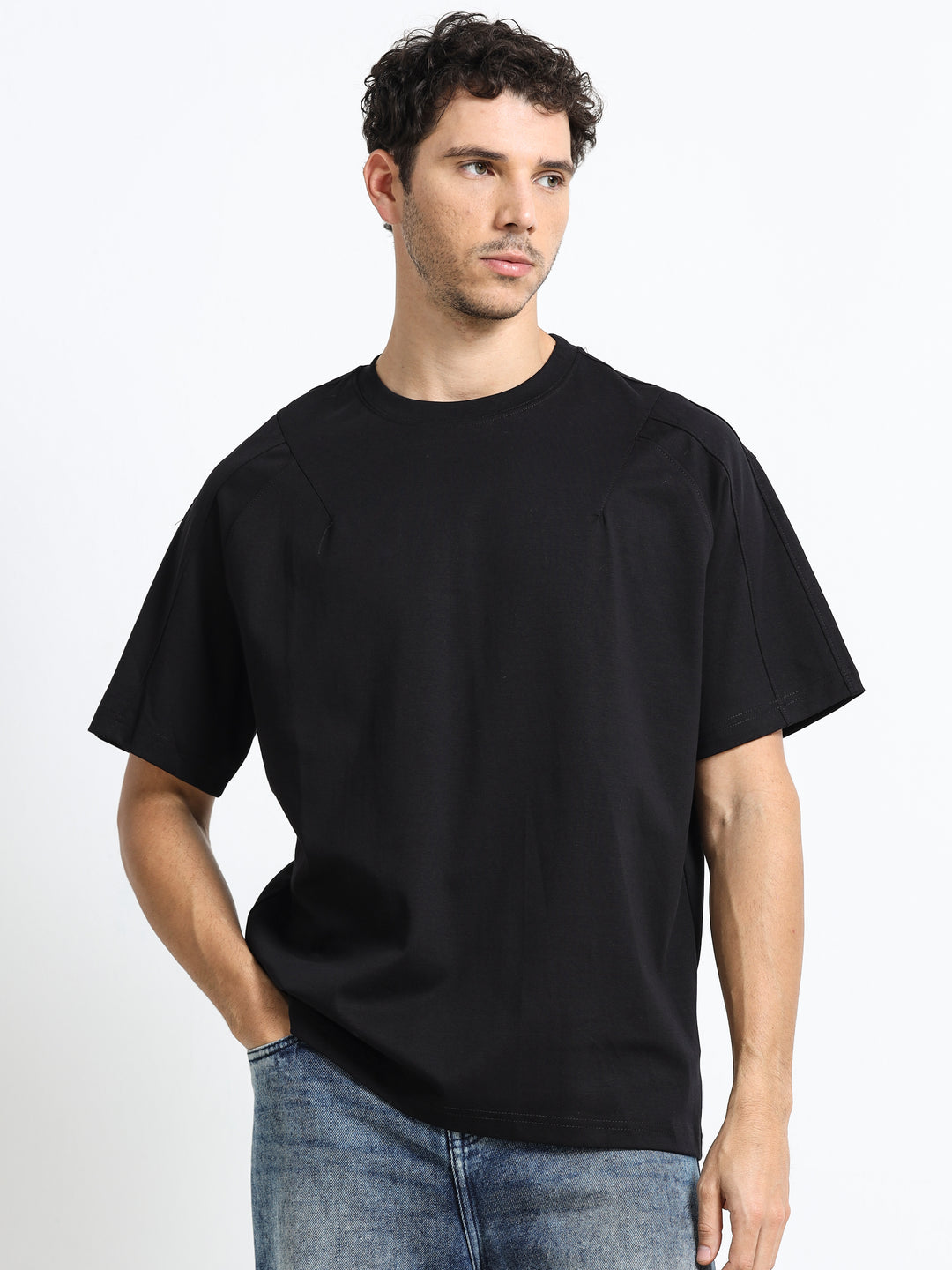 Classic Contour Black T-Shirt
