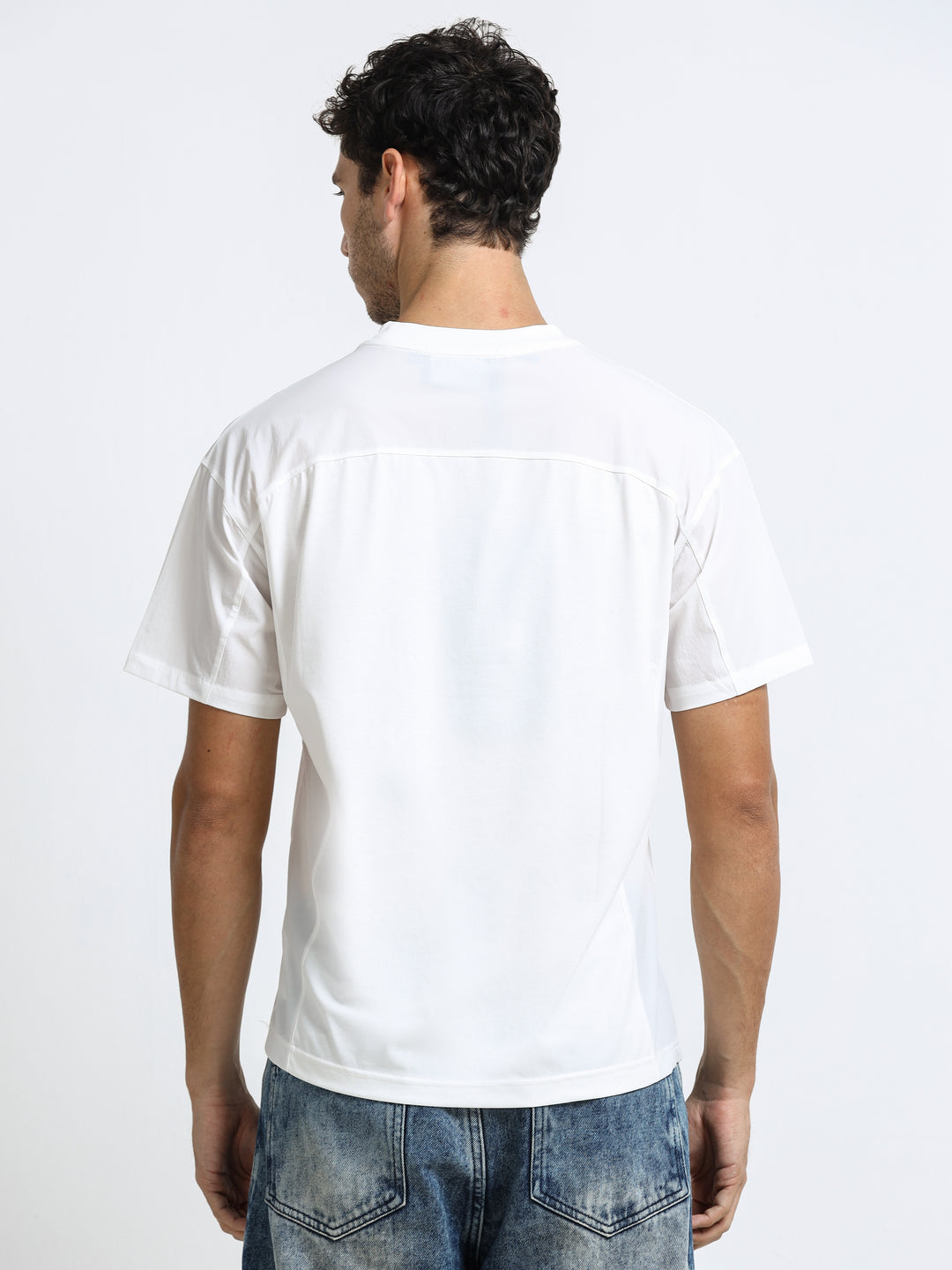 Modern Utility Pure White T-Shirt
