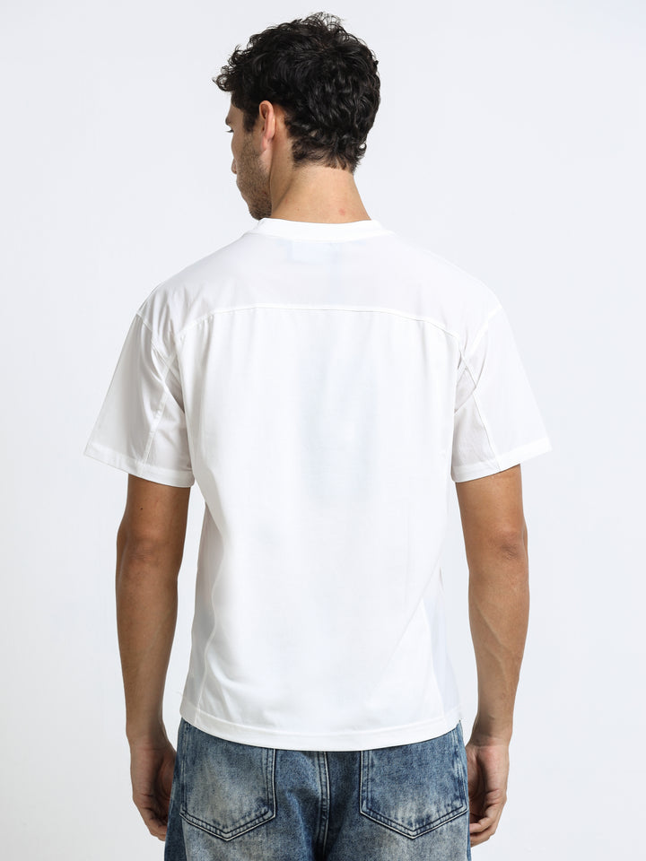 Modern Utility Pure White T-Shirt