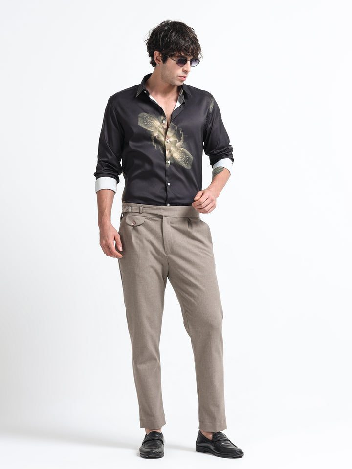 Midnight Orchid Shirt – Obsidian Ember