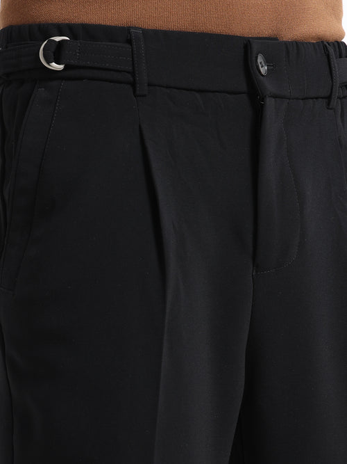 The Sterling Slim-Fit Trousers - Black