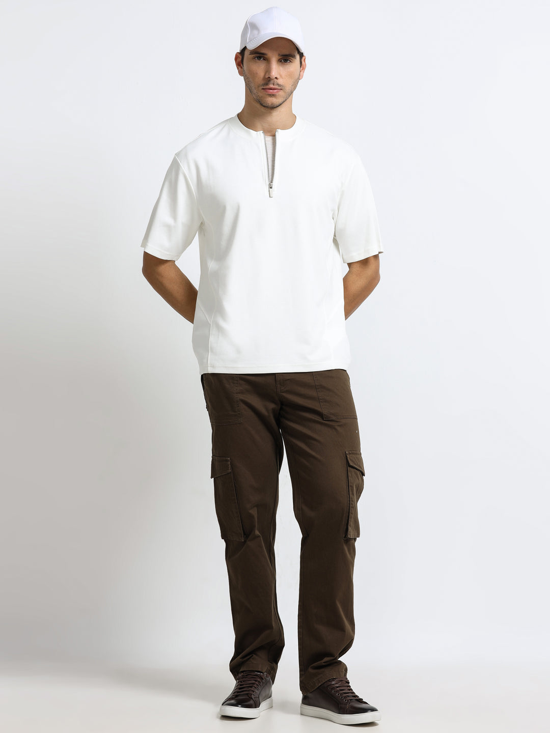 Zipline Ivory White T-Shirt
