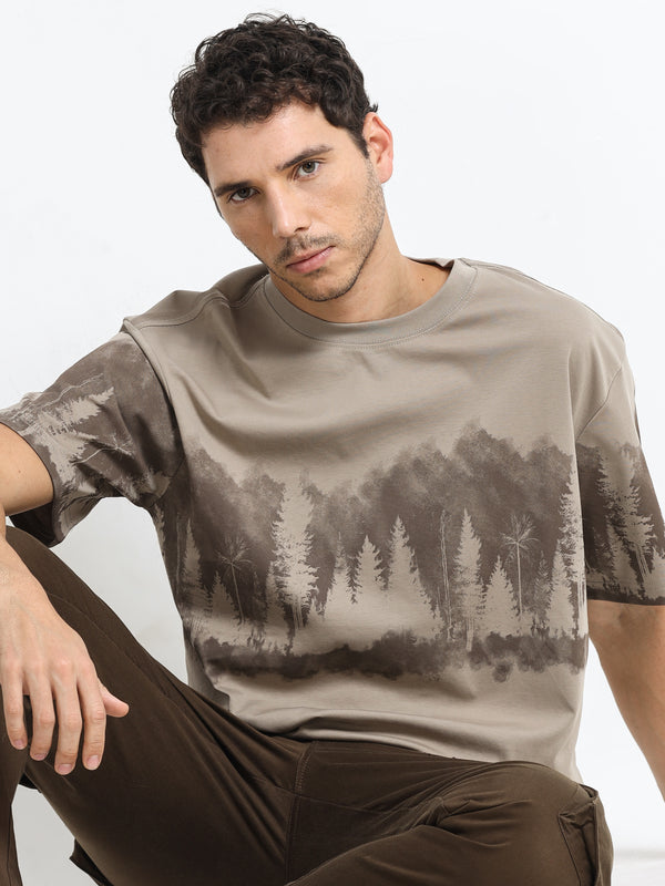 Woodland Silhouette Coffee T-Shirt