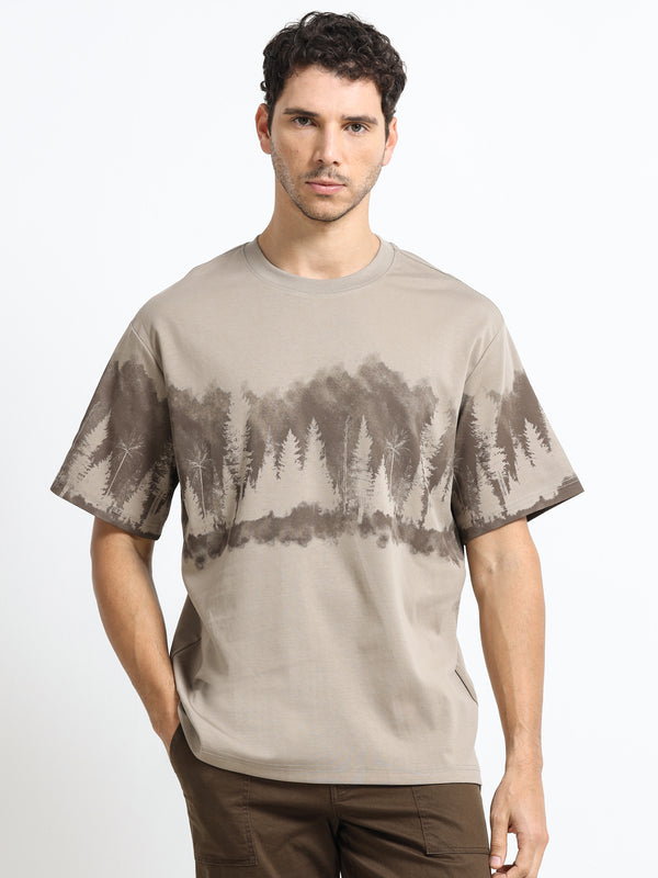 Woodland Silhouette Coffee T-Shirt