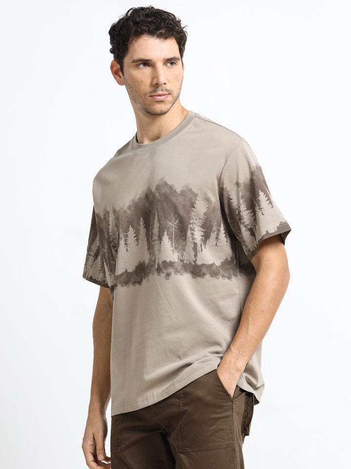 Woodland Silhouette Coffee T-Shirt