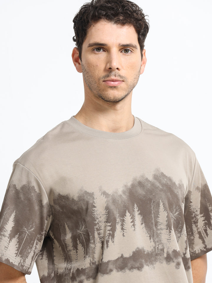 Woodland Silhouette Coffee T-Shirt