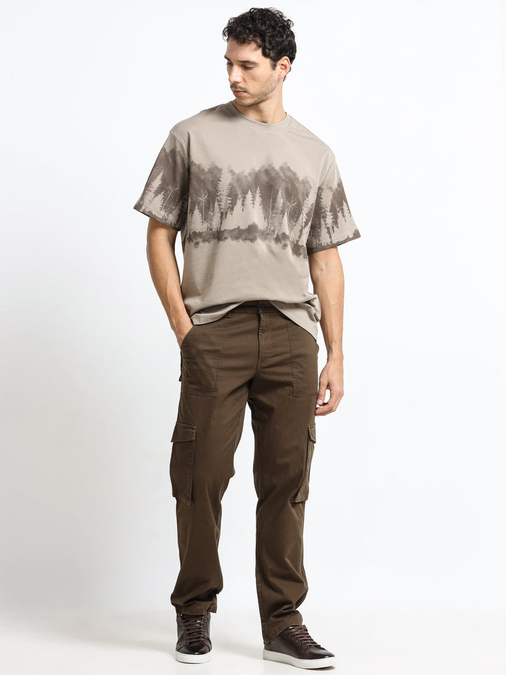 Woodland Silhouette Coffee T-Shirt