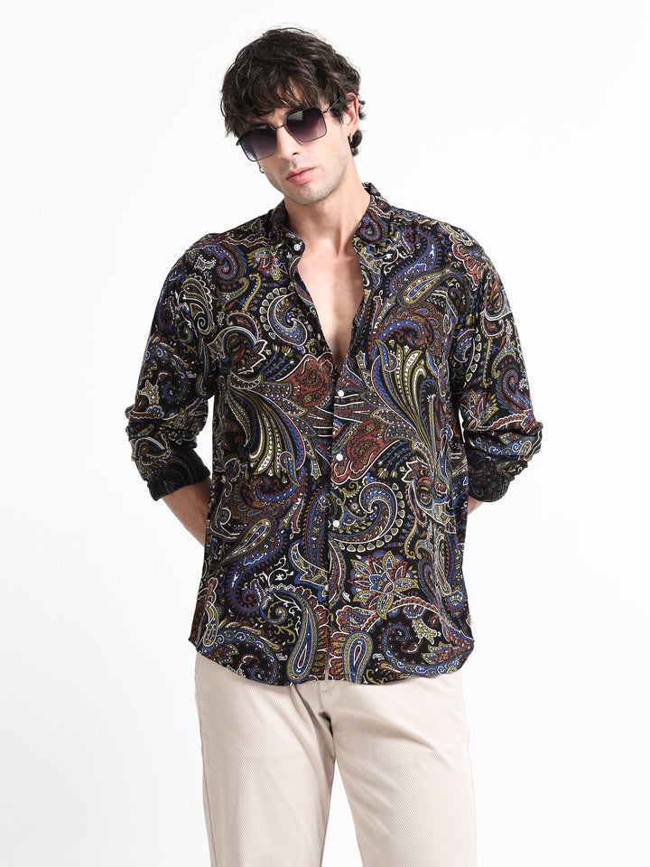 Signature Paisley Party Shirt