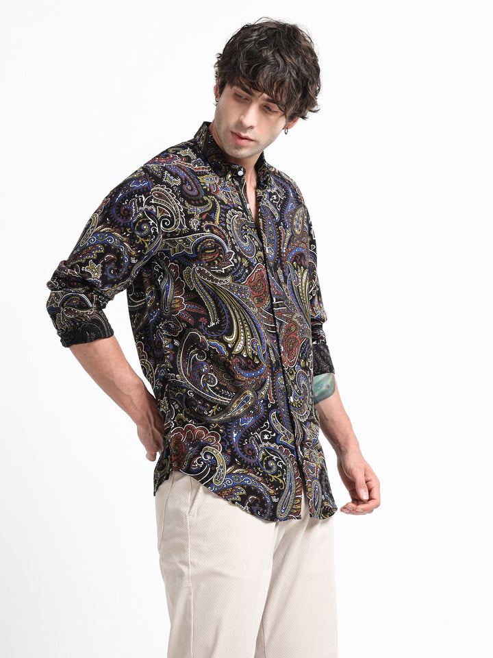 Signature Paisley Party Shirt
