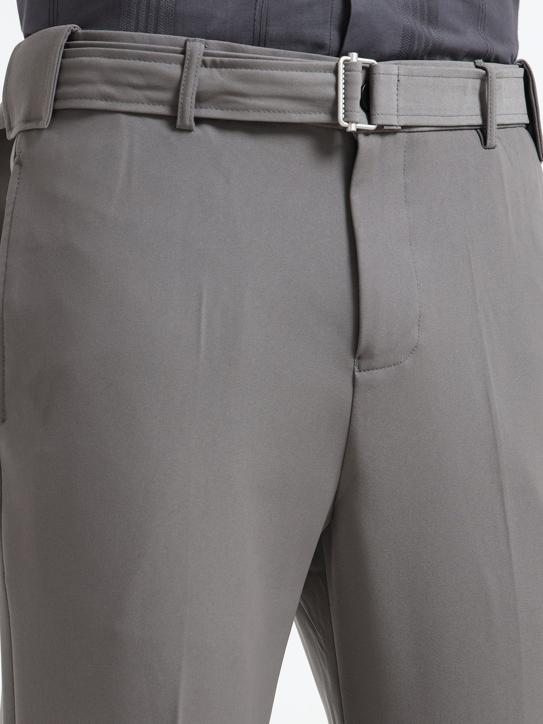 The Sterling Slim-Fit Trousers - Gray