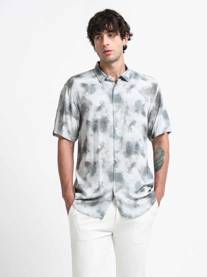 Aurelia Flow Shirt – Glacier Haze