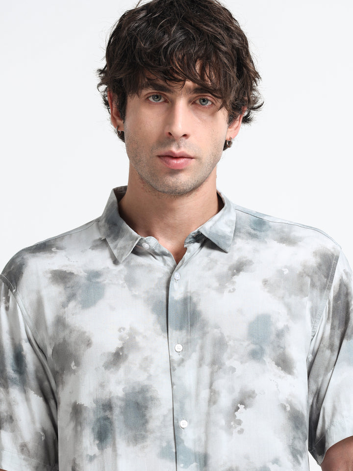 Aurelia Flow Shirt – Glacier Haze