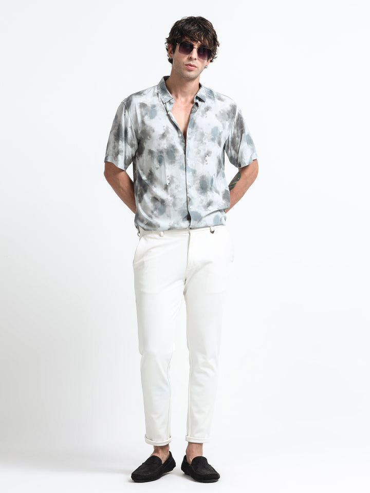 Aurelia Flow Shirt – Glacier Haze